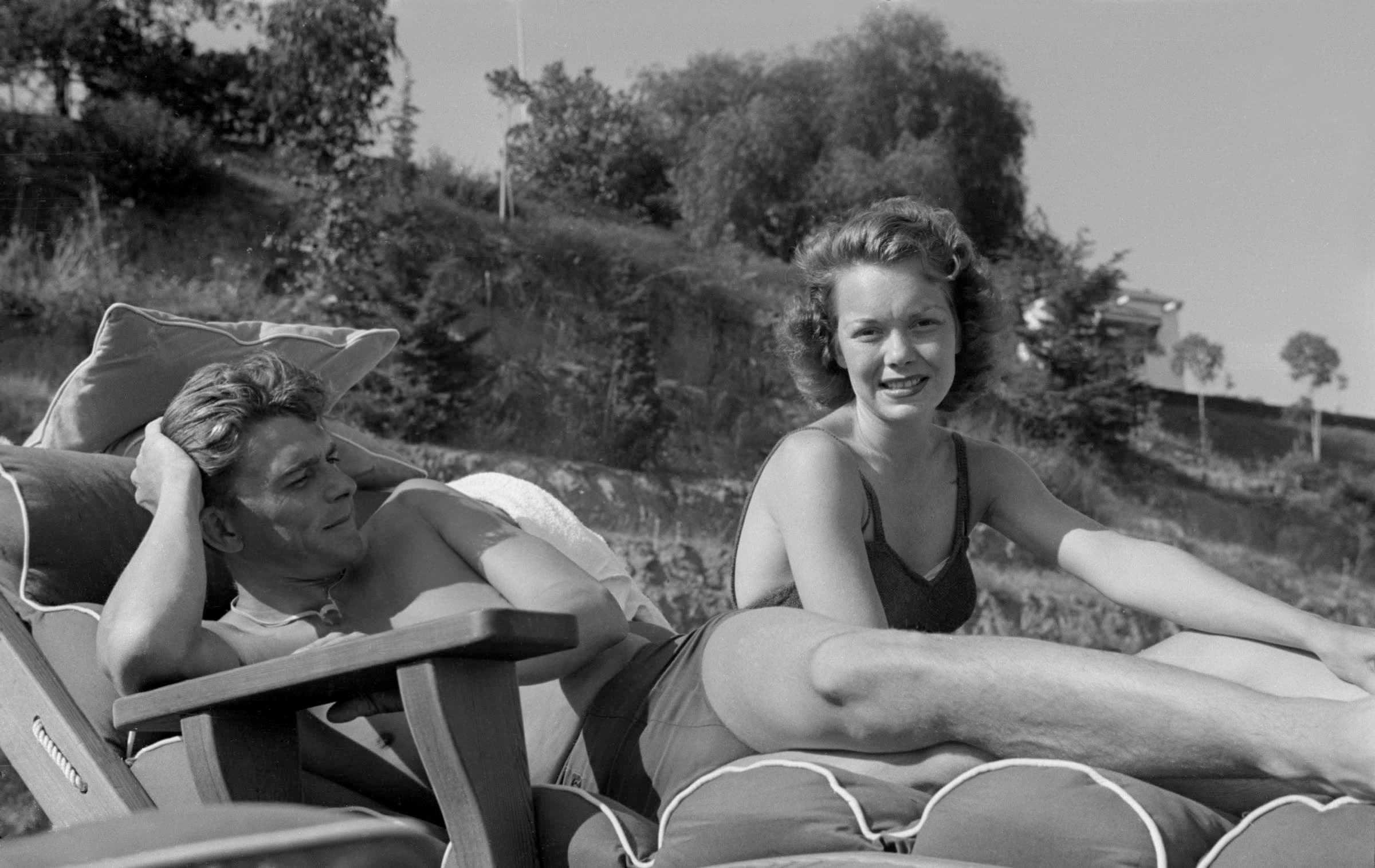 Ronald Reagan & Jane Wyman, Los Angeles, 1942
