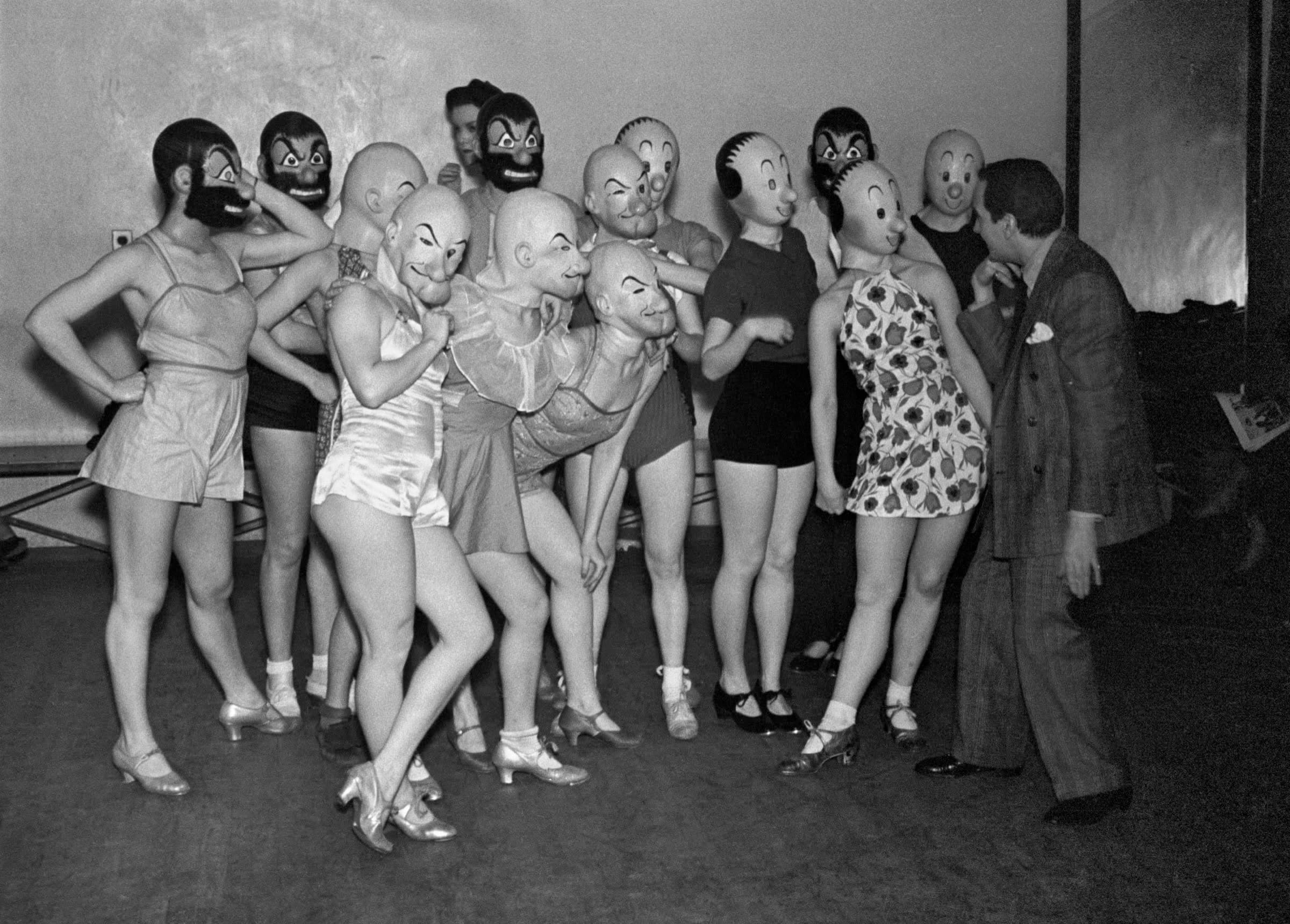 Rehearsal at the Paradise Cabaret, New York, 1936