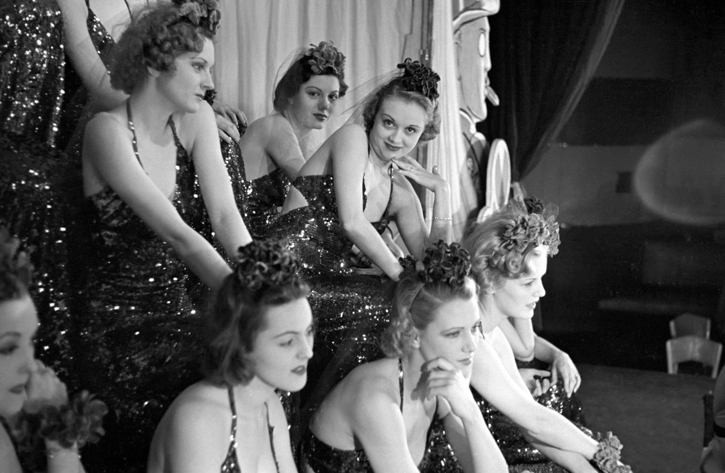 Rehearsal at the Paradise Cabaret, New York, 1936